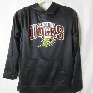 NHL Anaheim Ducks Hockey Youth Hoodie Fleece Pullover Size Large 12-14 NWT
